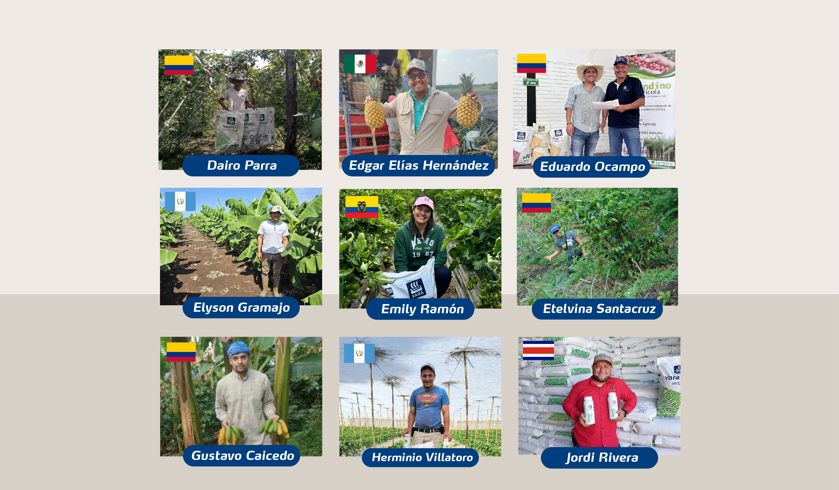 Ganadores Ranking 35 menores de 35 de Yara